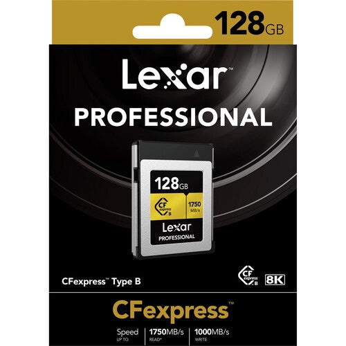 LEXAR CFEXPRESS TYPE-B GOLD 128GB
