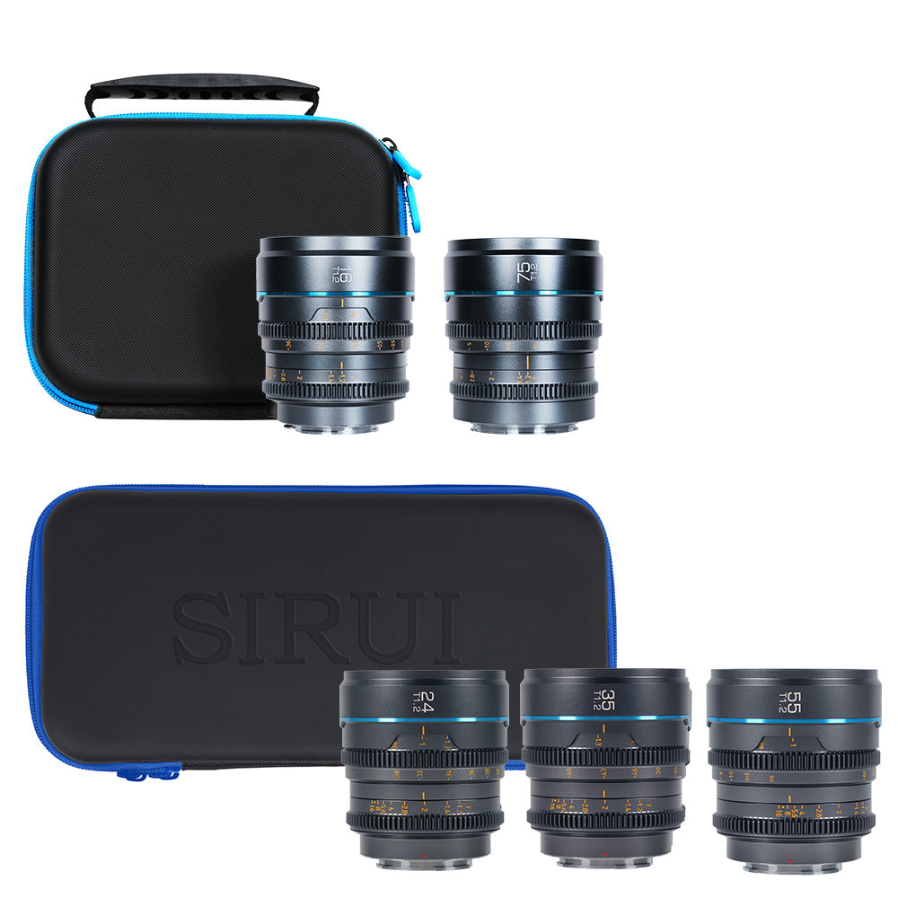 SIRUI Night Walker T1.2 S35 Frame Cine Lens Series