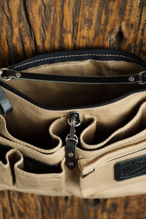 Leather Explorer Lens Quiver | Leather Messenger Bag