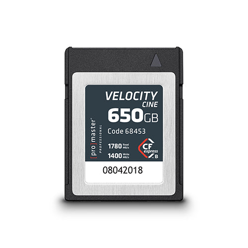 CFexpress Type B 650GB Velocity CINE