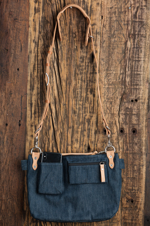 Leather Explorer Lens Quiver | Leather Messenger Bag