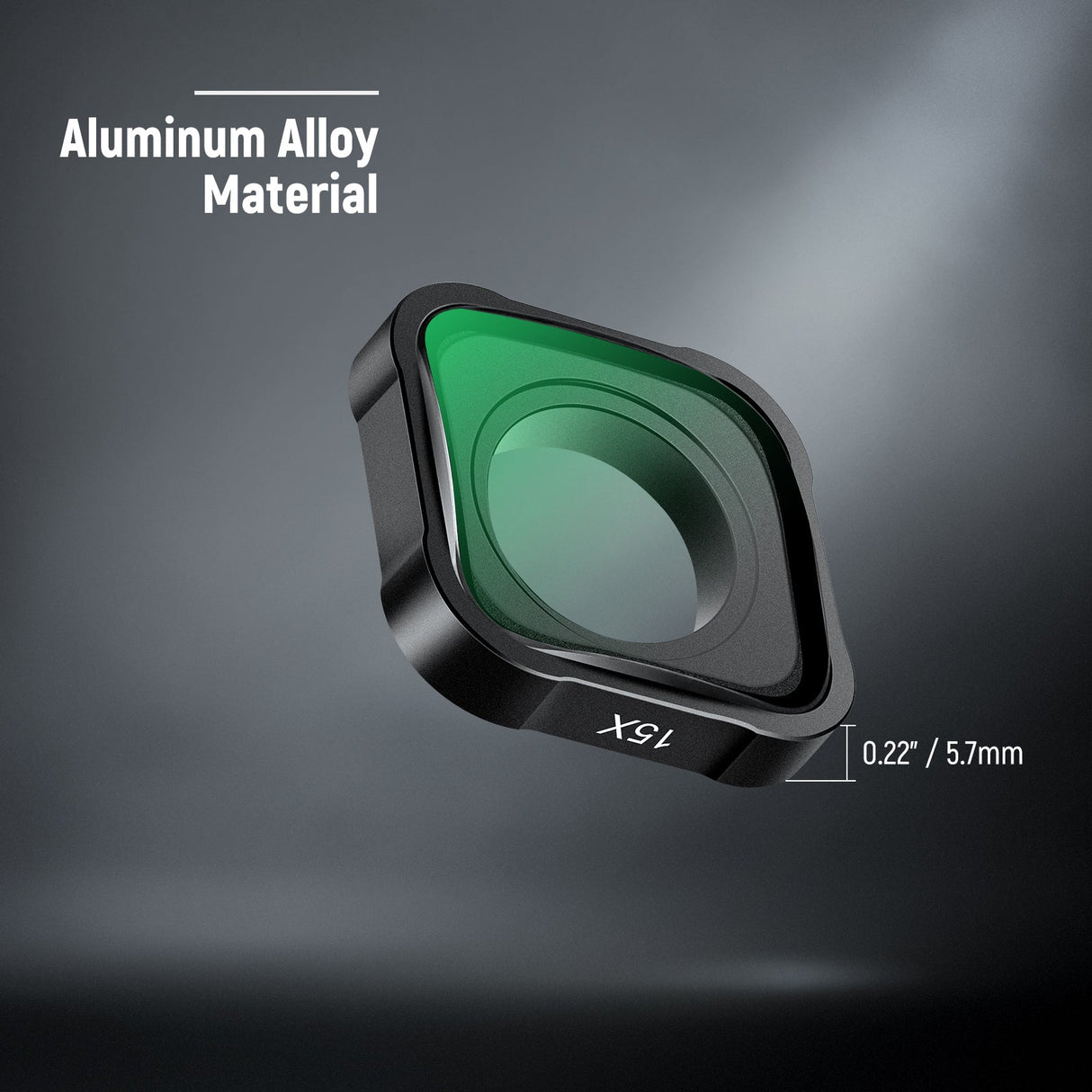 NEEWER LS-31 15X Macro Lens Compatible with GoPro Hero 12/11/10/9 Black