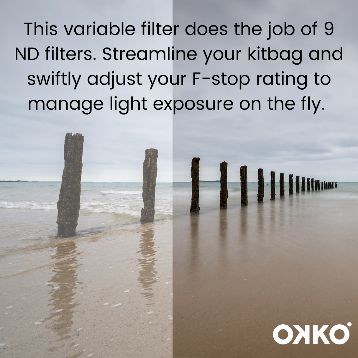 OKKO Pro Variable Neutral Density Filter NDV