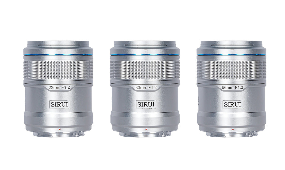 SIRUI Sniper Series 23/33/56mm F1.2 APS-C Frame Autofocus Lens