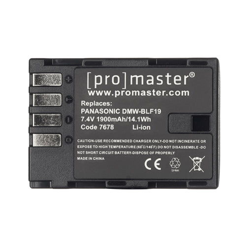 ProMaster Li-ion Battery for Panasonic DMW-BLF19 - Image 3