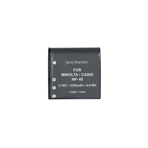 ProMaster Li-ion Battery for Minolta / Casio: NP-40 - Image 2