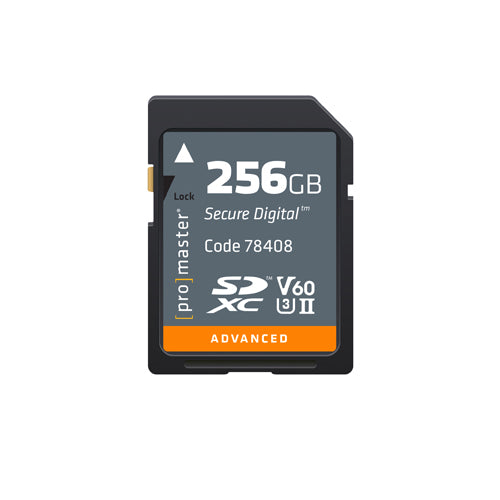 ProMaster SDXC 256GB Advanced UHS-II V60 Memory Card - Image 1