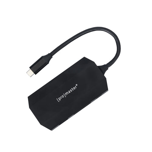 ProMaster USB-C Card Reader & Hub for 2 SD Cards - Image 3