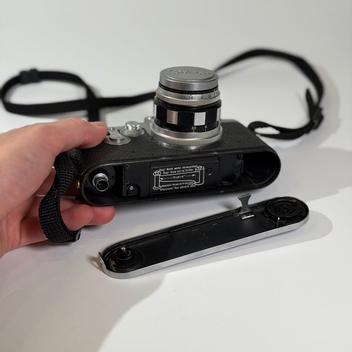 (USED/MINT) Leica IIIg 35mm Rangefinder Film Camera w/ Canon 50mm f/2.8 Lens