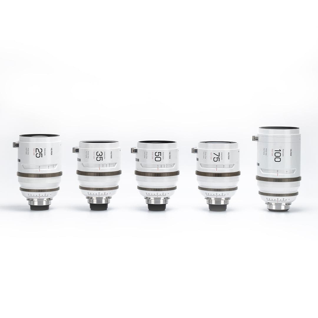 Viltrox EPIC 25mm/35mm/50mm/75mm/100mm 1.33X PL Full-Frame Anamorphic Cine Lens Set