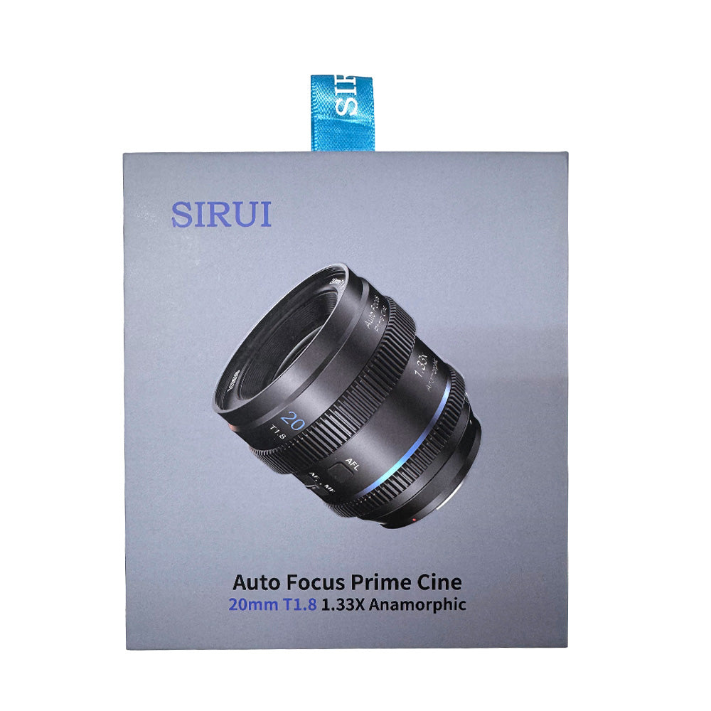 SIRUI 20mm T1.8 1.33X S35 AF Anamorphic Lens