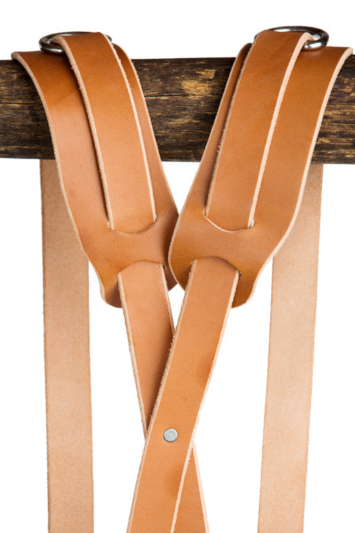 Skinny Money Maker | Thin Leather Camera Harness