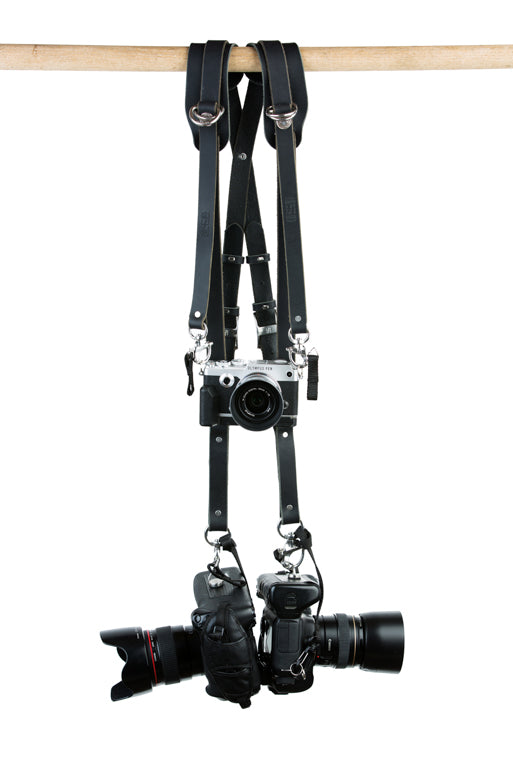 Skinny Money Maker | Thin Leather Camera Harness