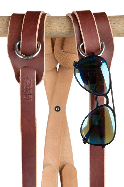 Skinny Money Maker | Thin Leather Camera Harness