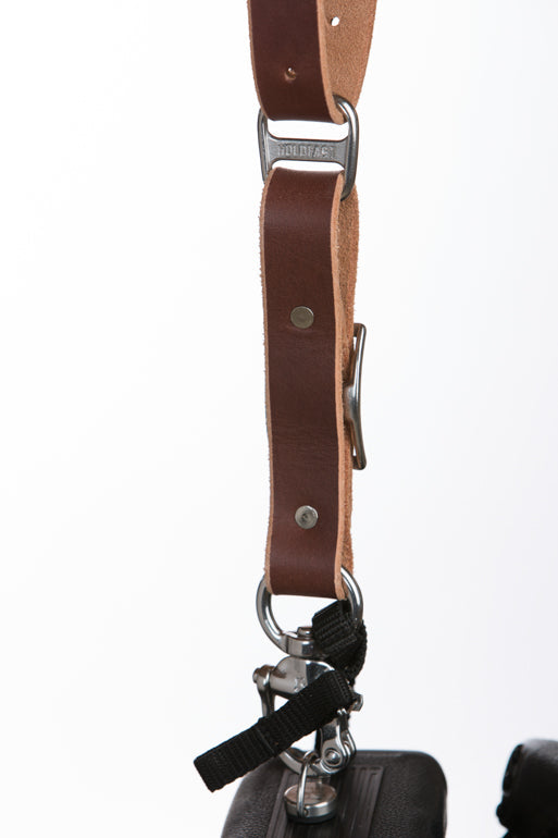 Skinny Money Maker | Thin Leather Camera Harness