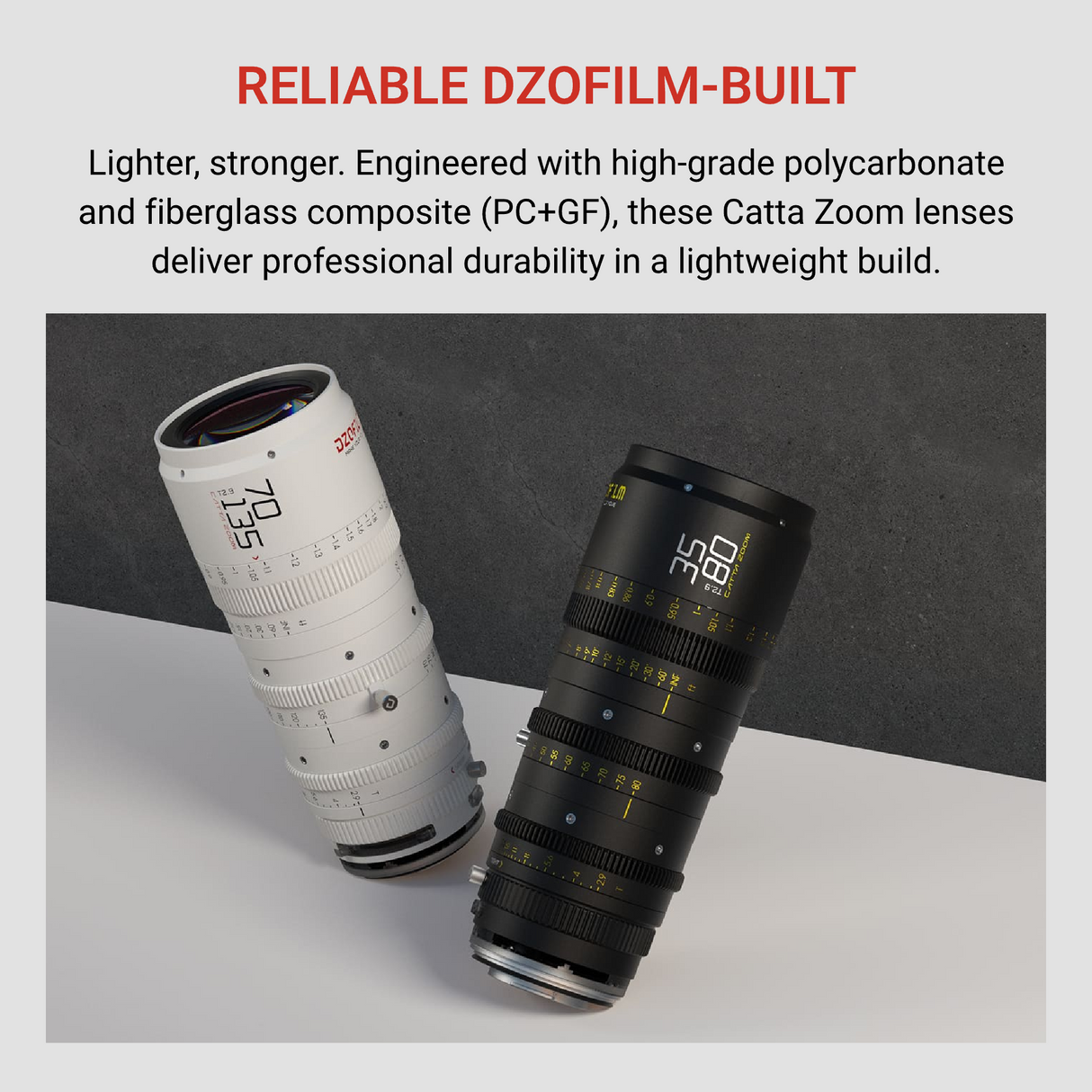 Catta Zoom T2.9-22 18-35|35-80|70-135MM