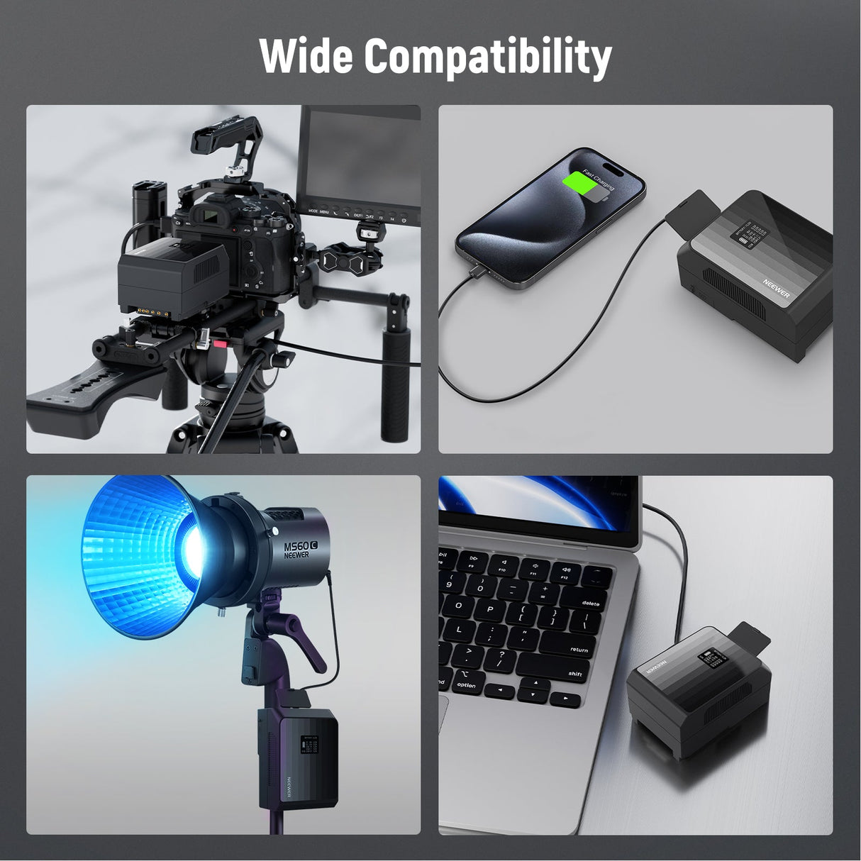 NEEWER PS099EP 6800mAh 99Wh V Mount Battery