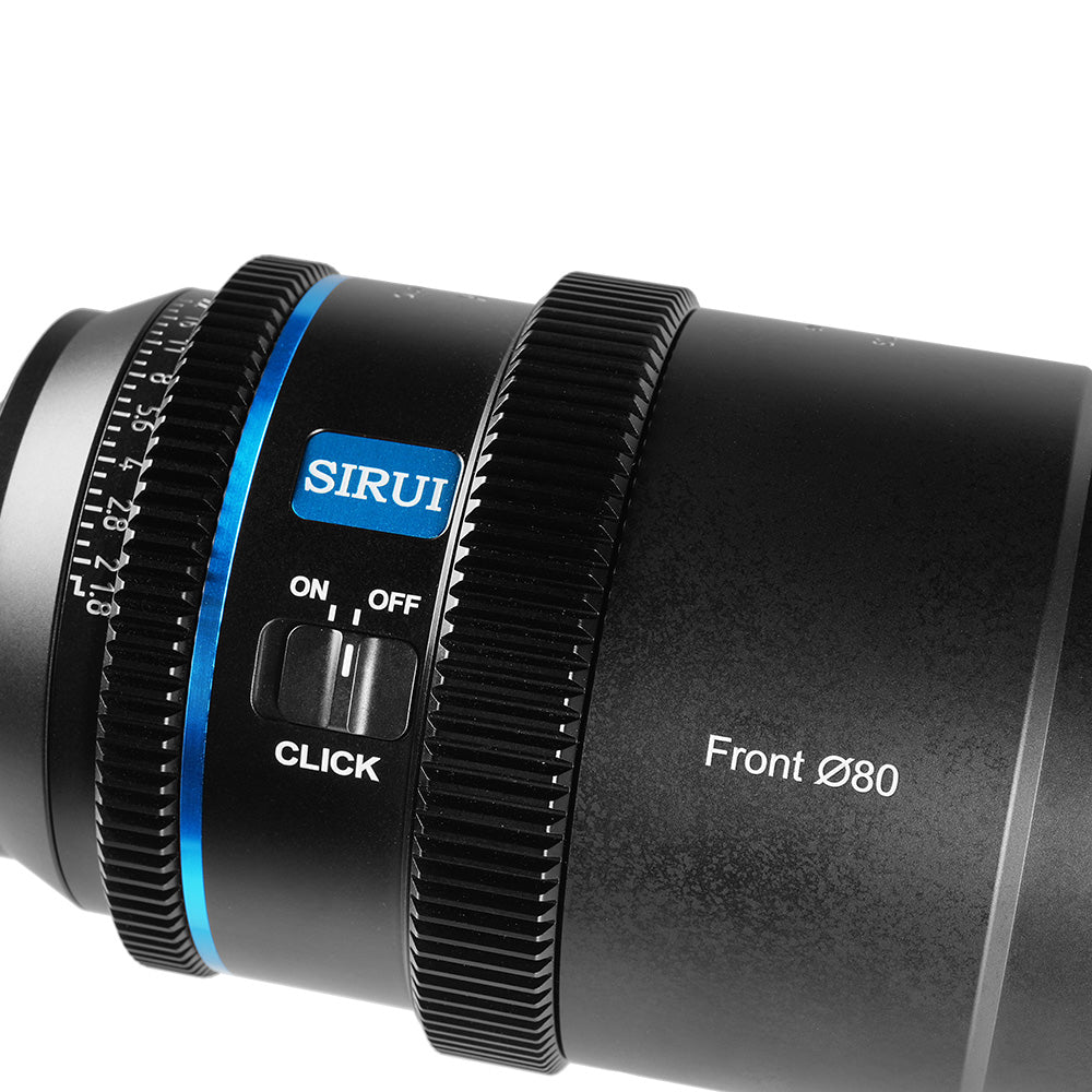 SIRUI 40mm T1.8 1.33X S35 Frame Autofocus Anamorphic Lens