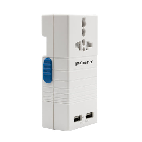 ProMaster Advanced Travel Adapter - AC & USB - Image 2