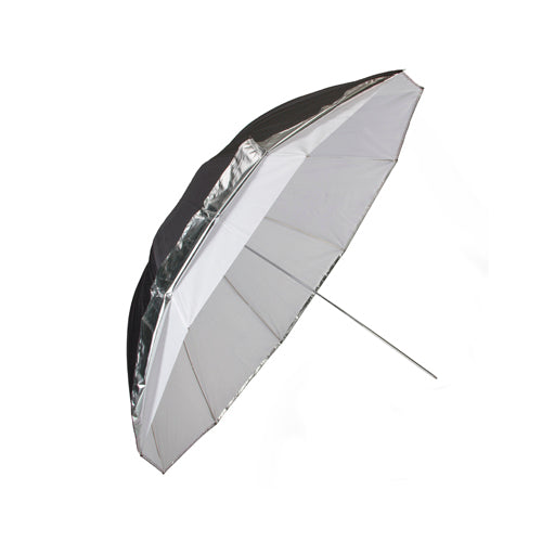 ProMaster 45" Convertible 3-in-1 Umbrella - White/Silver/Black - Image 2