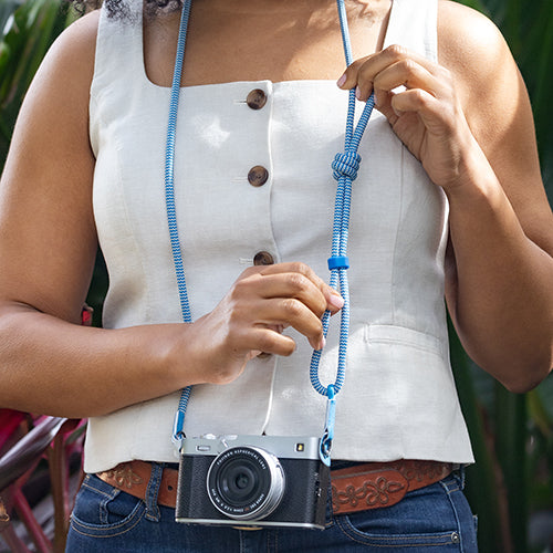 ProMaster Adjustable Rope Strap - Light Blue - Image 10