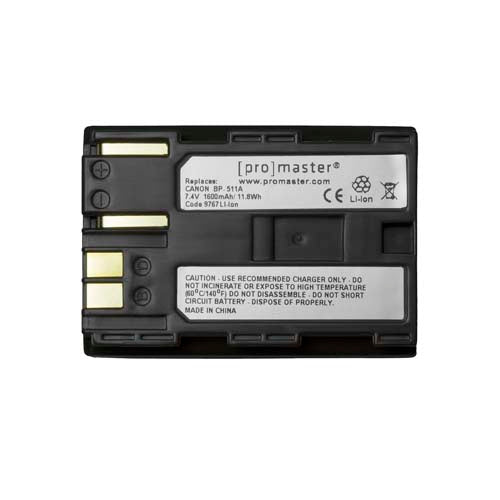 ProMaster Li-ion Battery for Canon BP-511A - Image 3