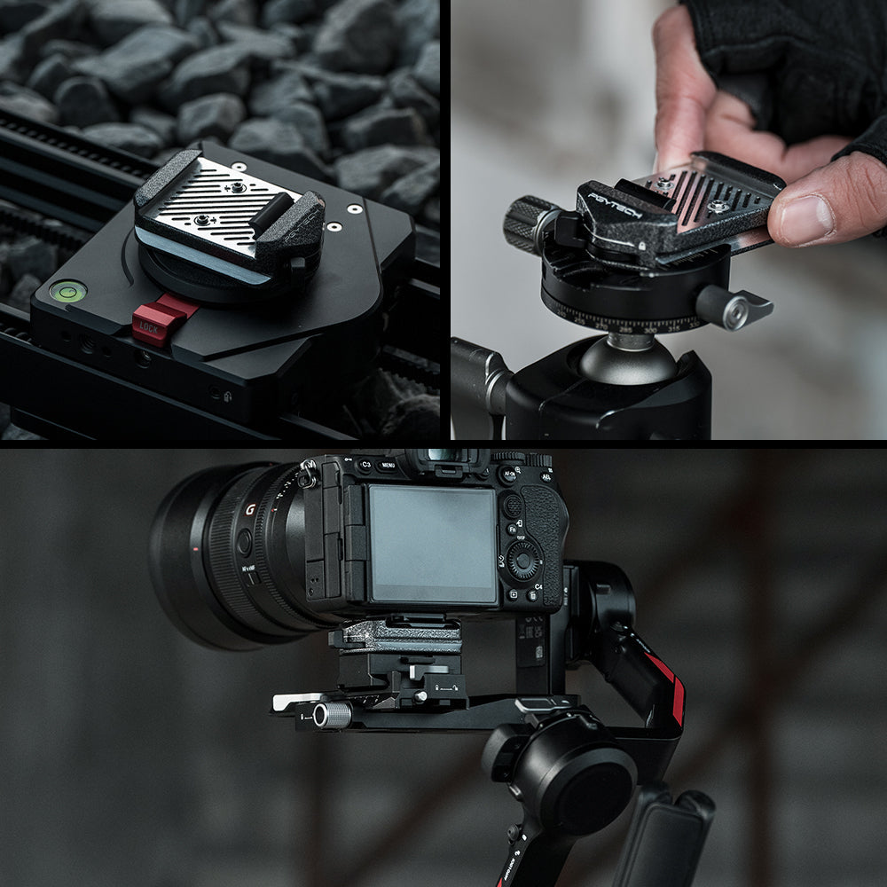 Arca-Type Quick Release Clamp & Plate V2