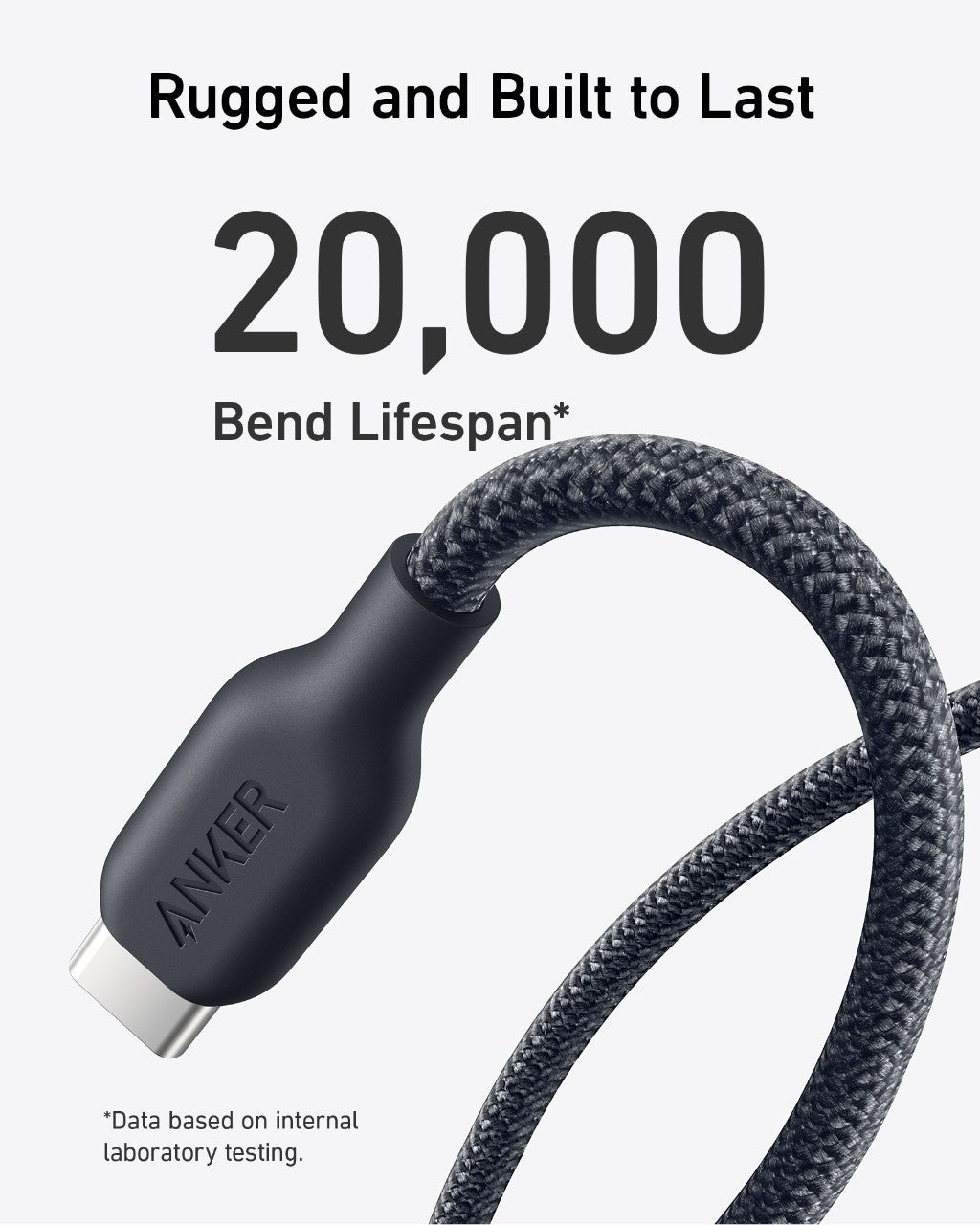 Anker 543 USB-C to USB-C Cable (Bio-Braided, 6 ft)