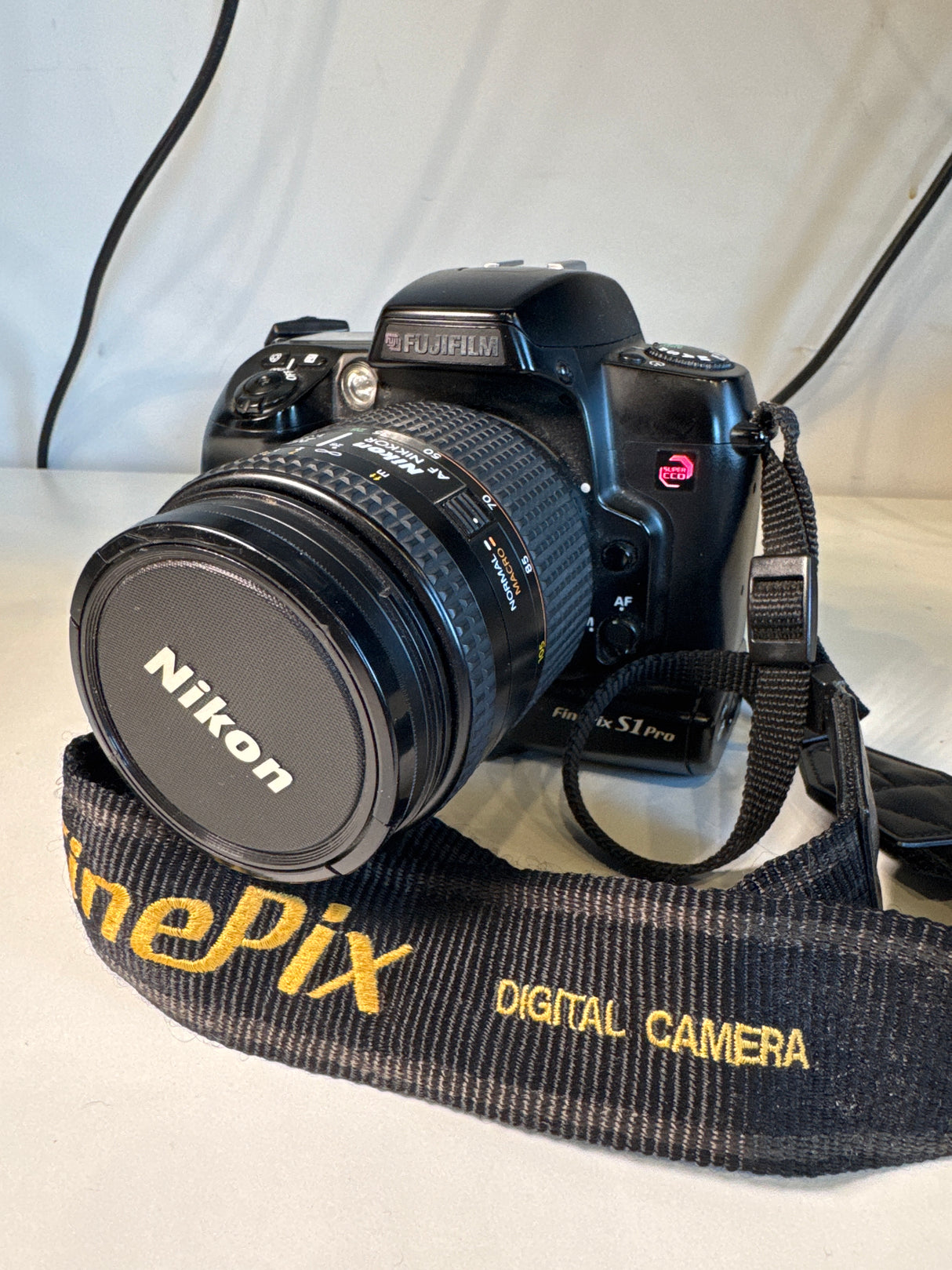 (USED) Fujifilm Finepix S1 Pro with Nikon 28-105mm F3.5-4.5 D Lens