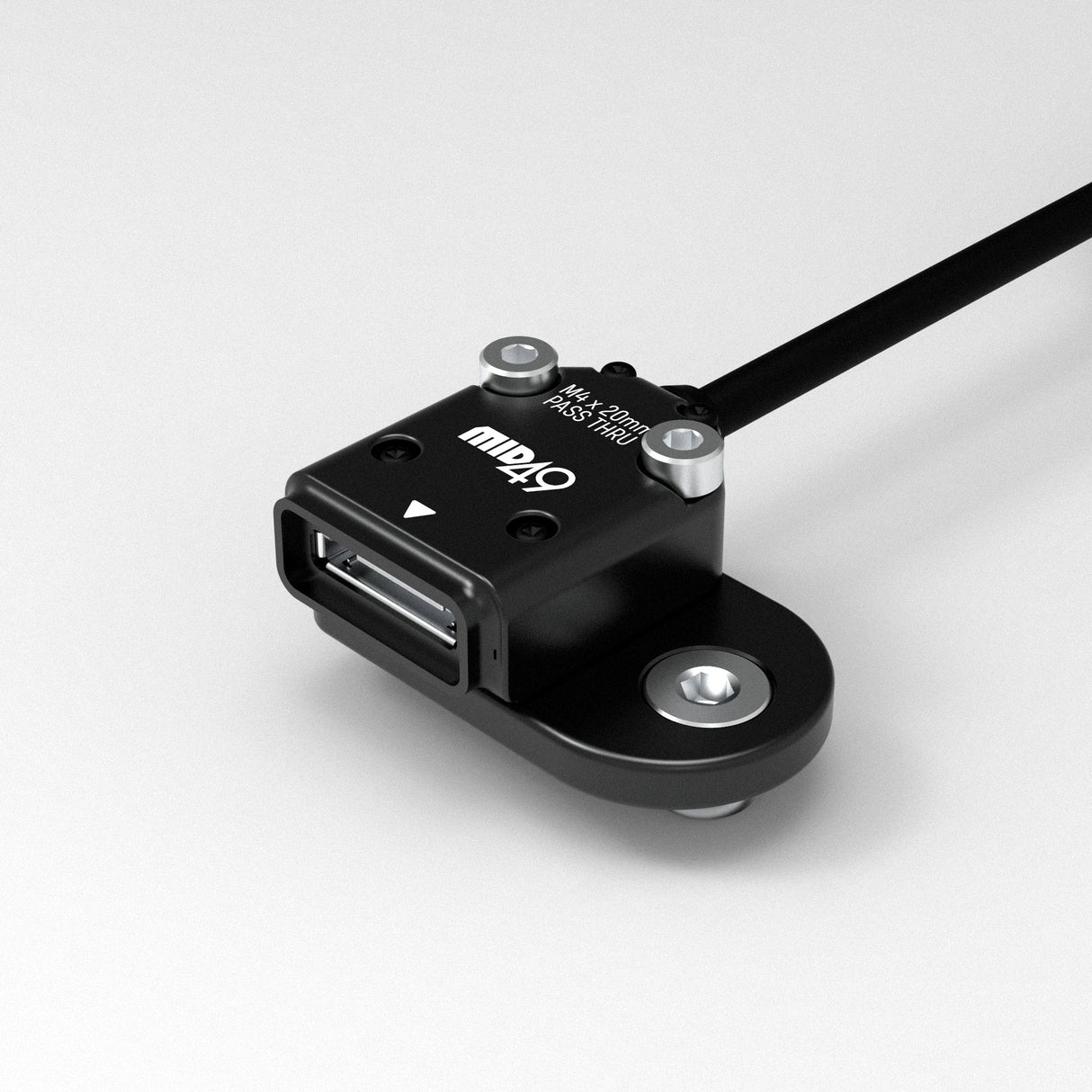 ARRI 3/8-16 to M4x20mm Offset Adapter