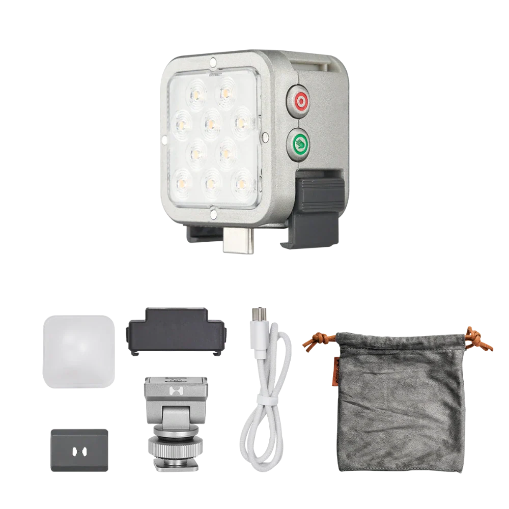 Atom 2W Pocket LED Video Light – Camera Light for DJI Pocket 3
