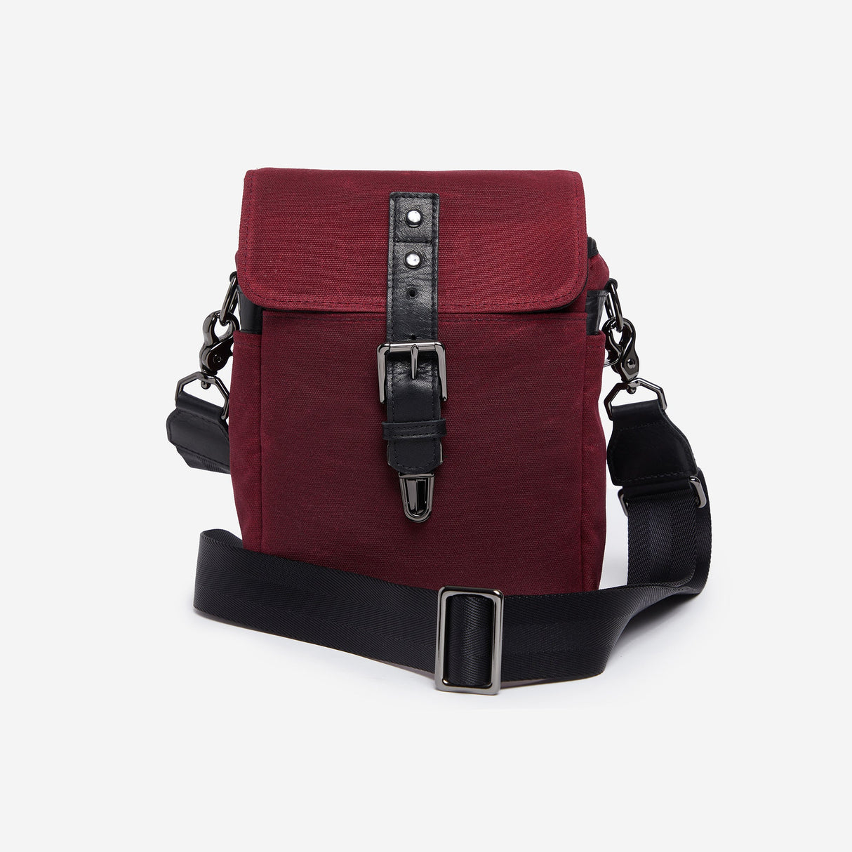 Burgundy Waxed Canvas