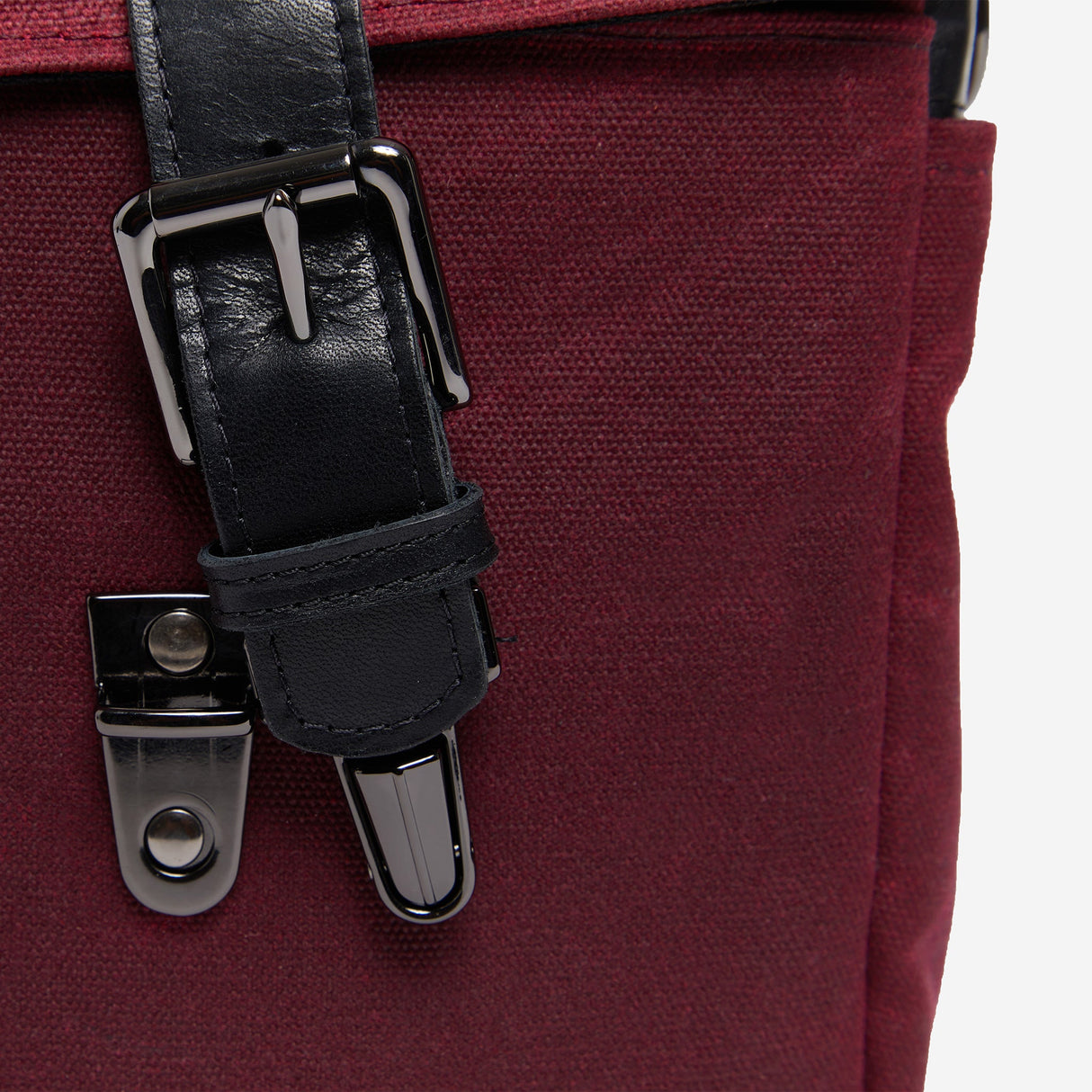 The Bond Street - Burgundy Waxed Canvas