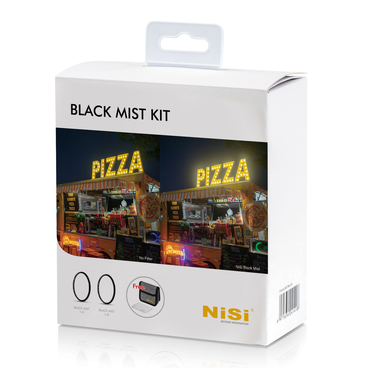 NiSi 49mm Black Mist Kit with 1/4, 1/8 and Case