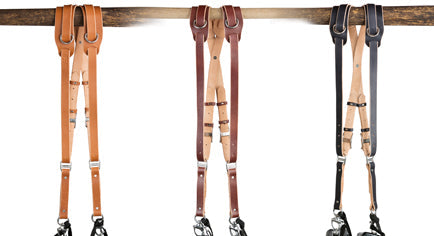 Skinny Money Maker | Thin Leather Camera Harness