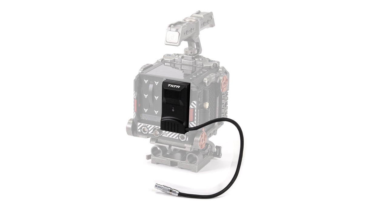 Canon BP Dummy Battery to 2-Pin Power Lemo Cable