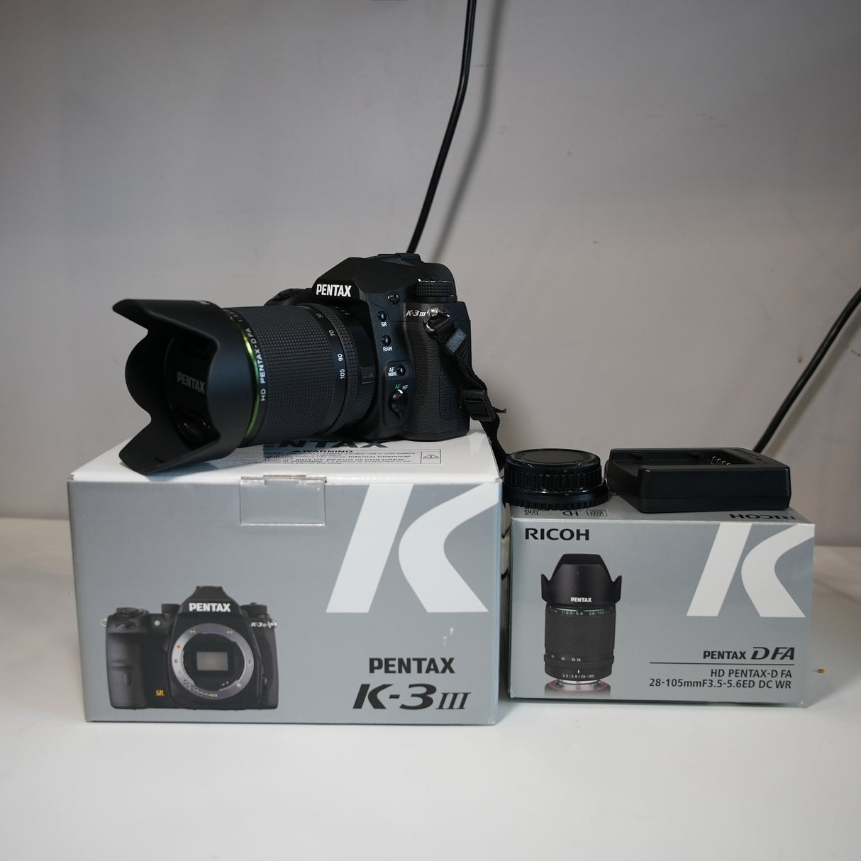 (USED) Pentax K-3 III DLSR Camera with 28-105mm f/3.5-5.6 Lens (UNDER 2,000 SHUTTERS!!)
