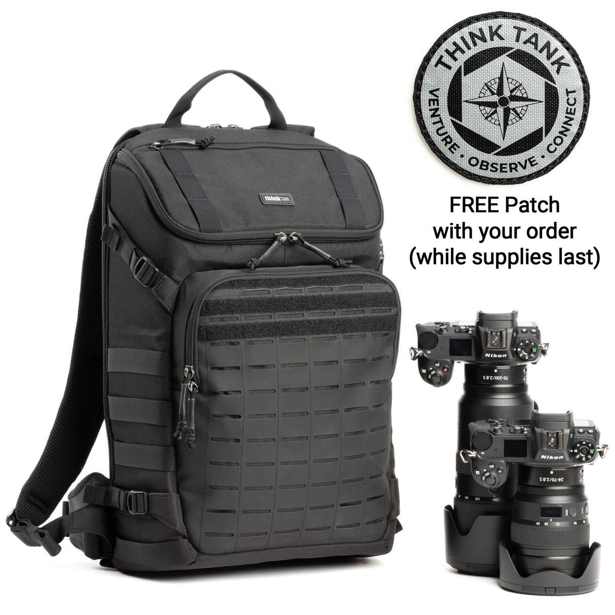 Think Tank Photo DarkLight 20L Backpack (Black) - view 2