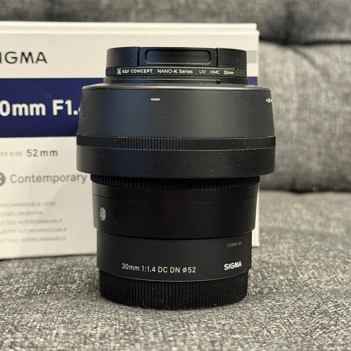 (USED) Sigma 30mm f/1.4 DC DN lens for E Mount