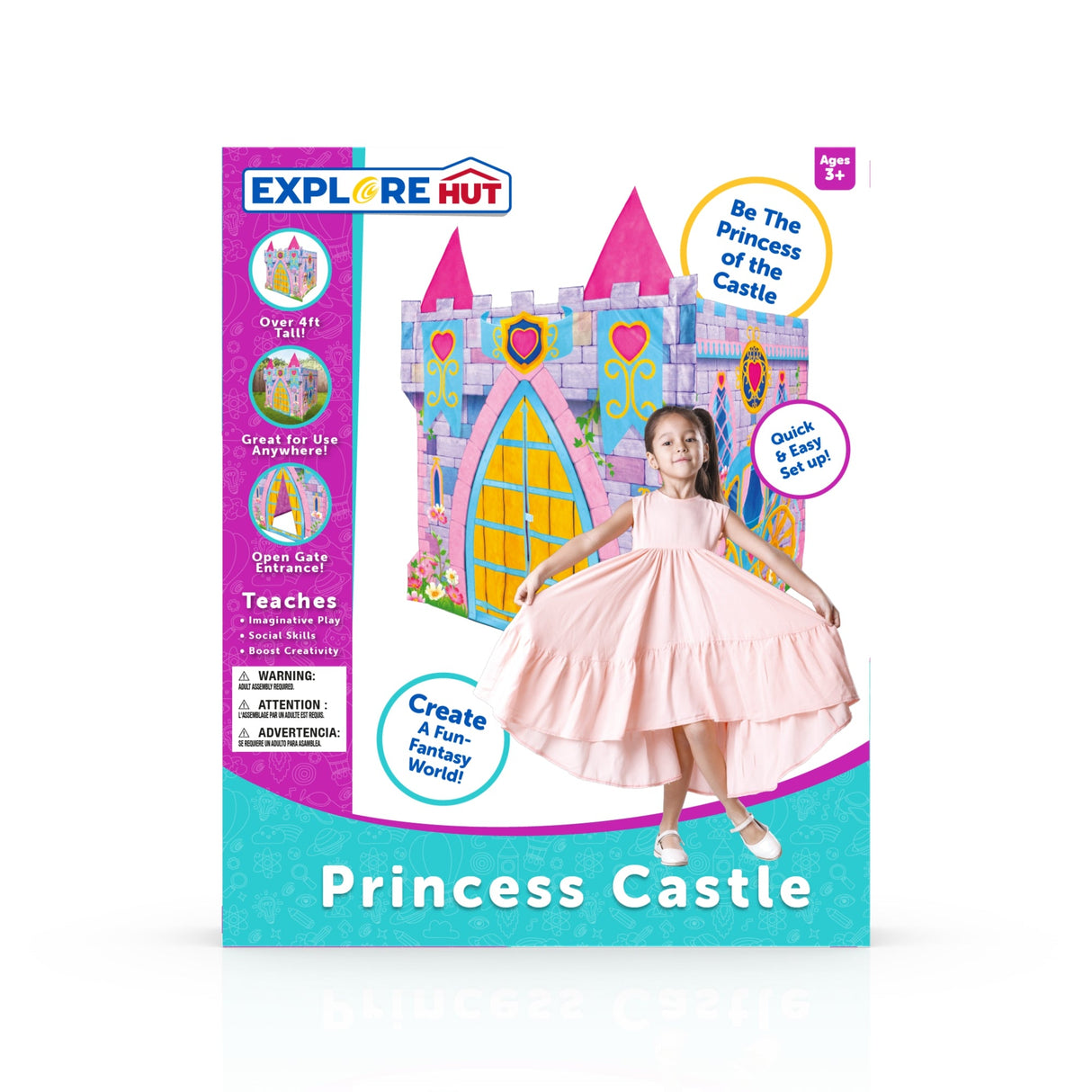ExploreHut Princess Castle