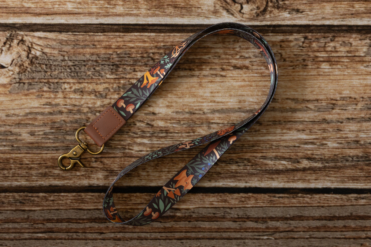 Forest Foliage Neck Lanyard