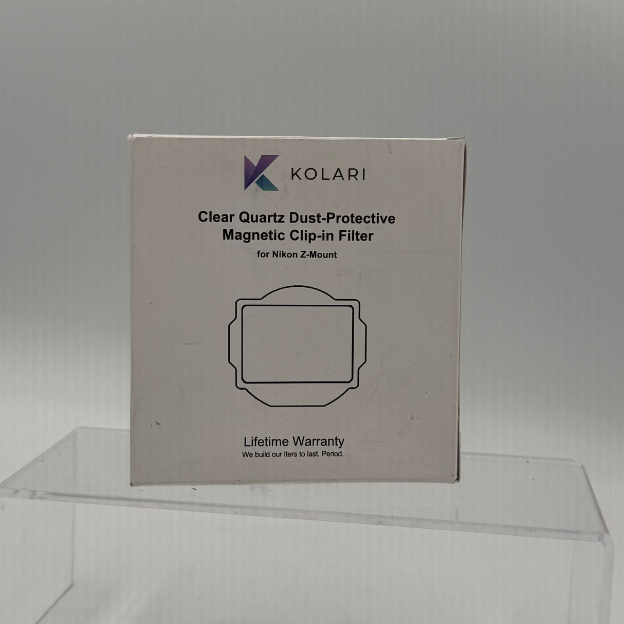 (USED) Kolari Clear Quartz Dust-Protective Magnetic Clip-In Filter for Nikon Z Mount