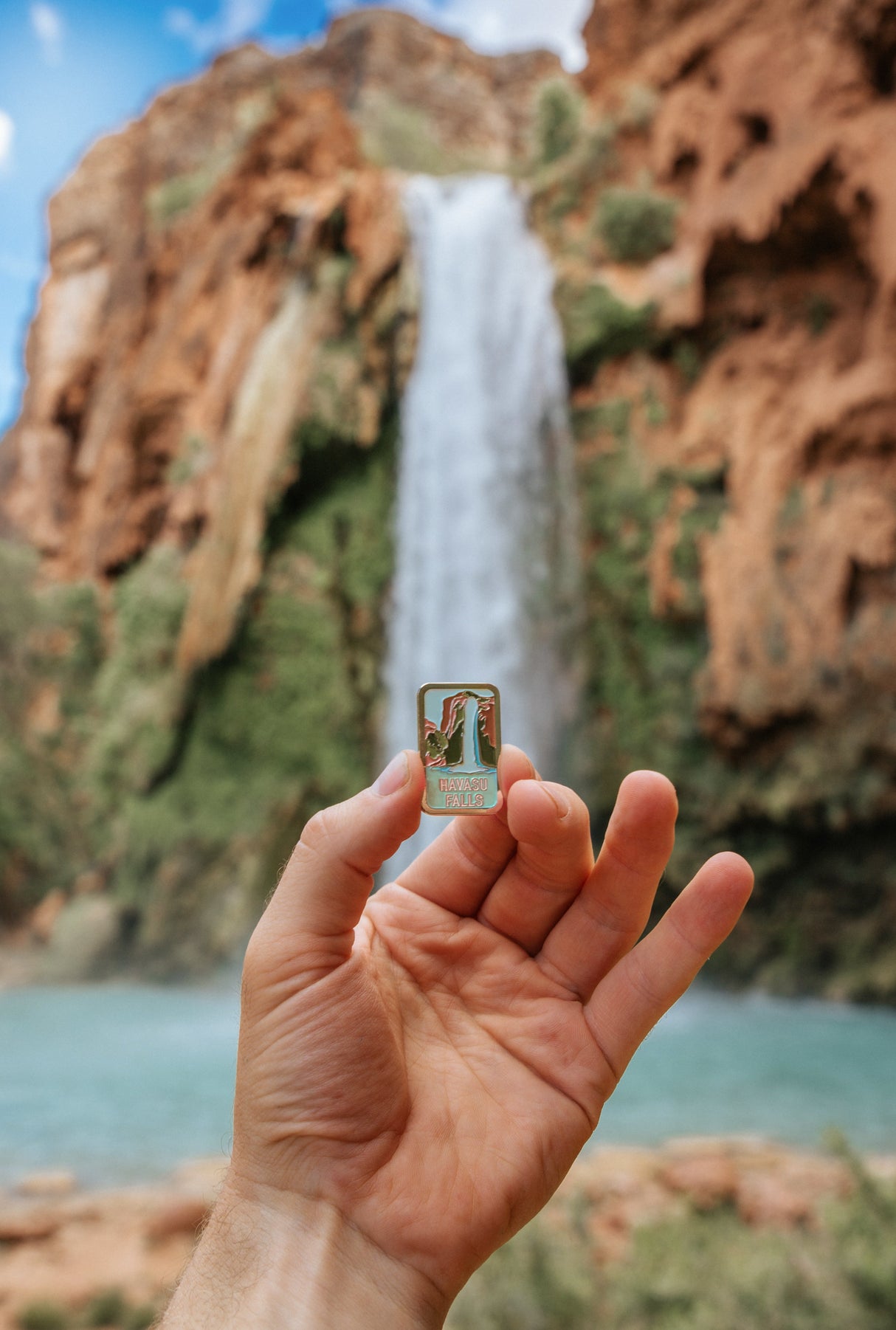 Havasu Falls Enamel Pin