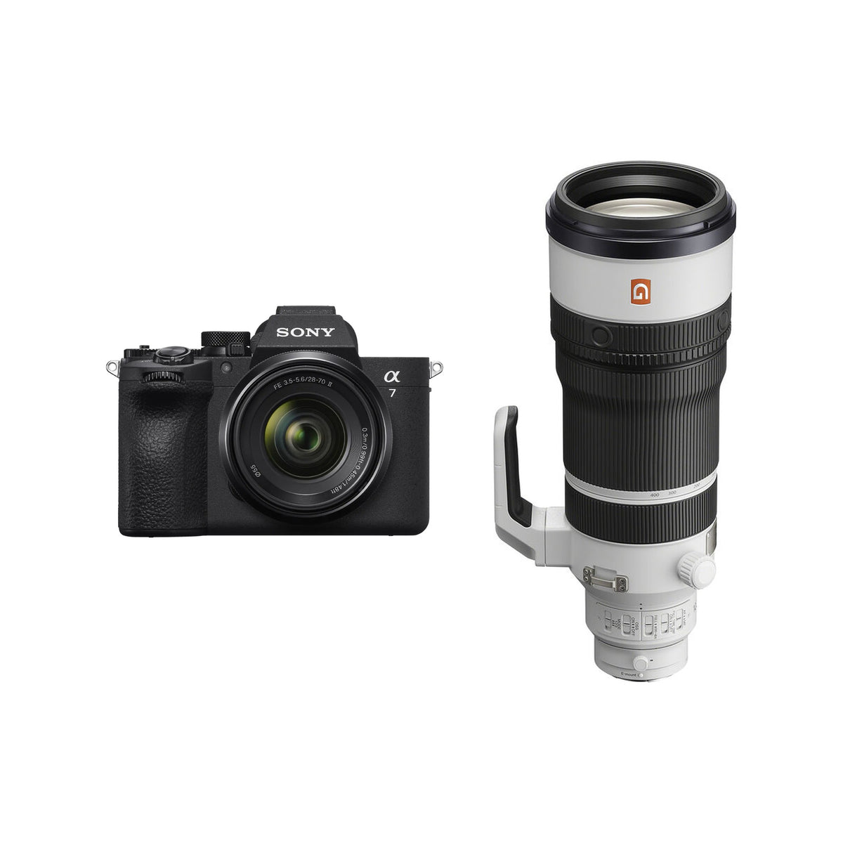 Bundle - Sony a7 V with FE 28-70mm F3.5-5.6 OSS II Lens Kit and FE 100-400mm F4.5 GM OSS