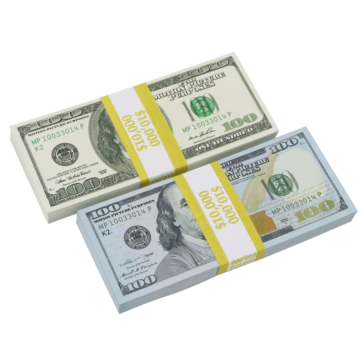 $20,000 Full Print New Series / 2000 Series Stacks Mix