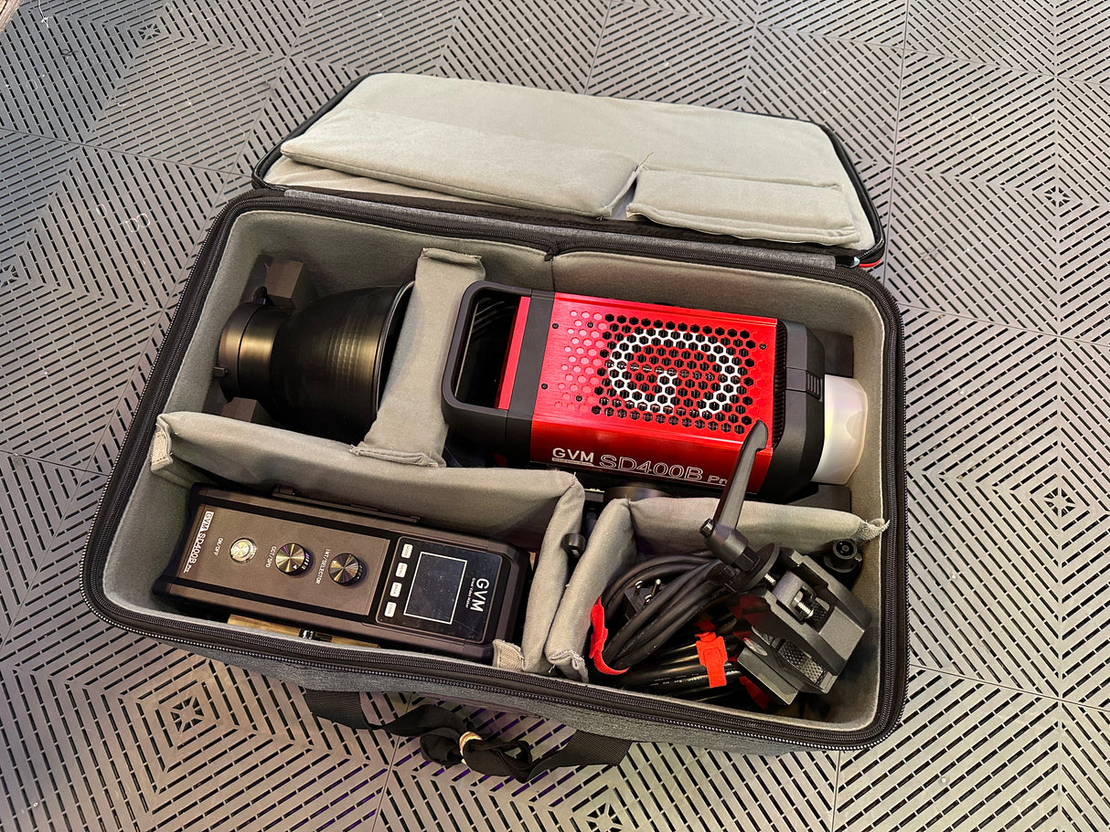 (USED) GVM Pro SD400B Bi-Color Studio LED Monolight (V-mount) **MINT CONDITION**