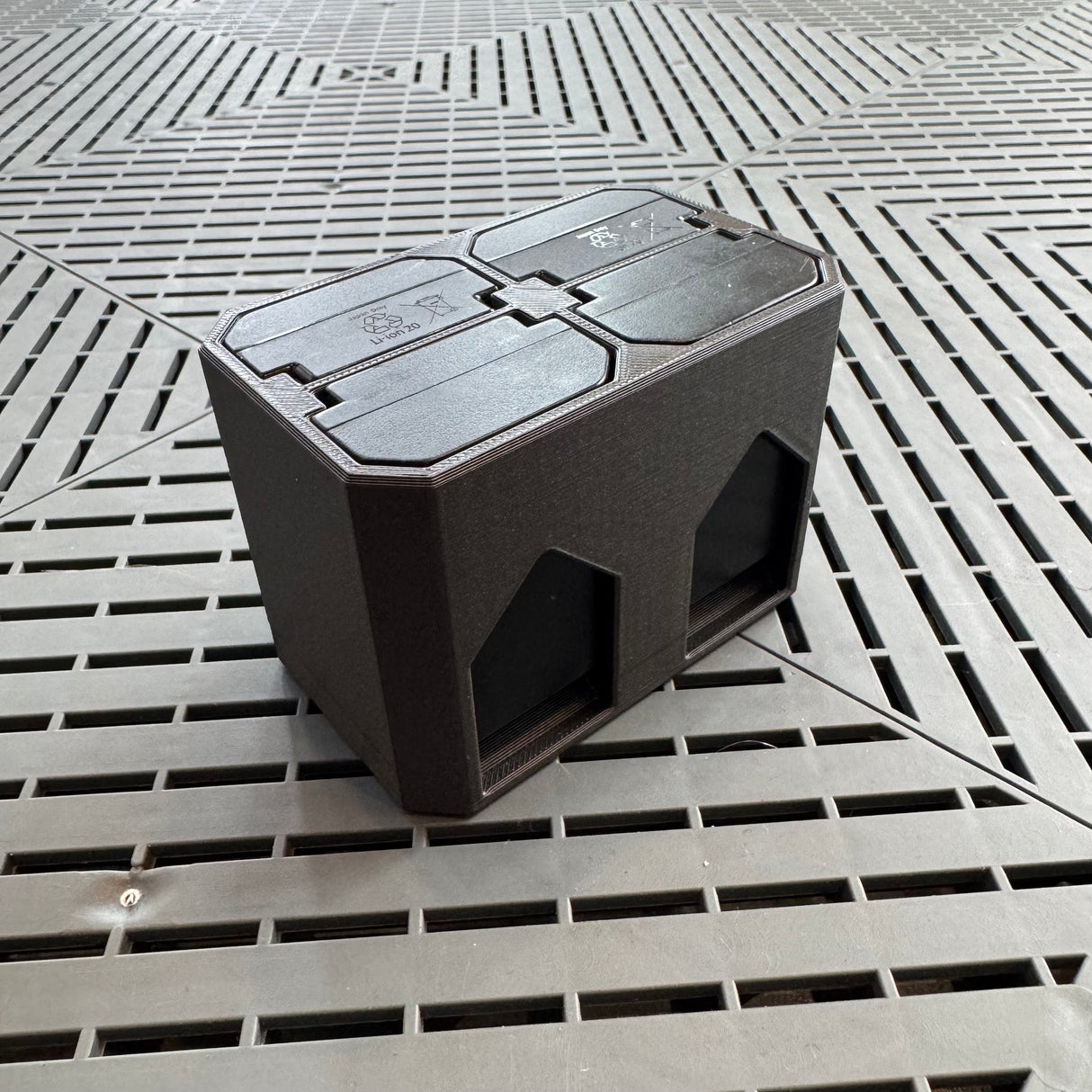 Compact FZ100 Battery Holder - Secure Storage for Sony Camera Batteries (Batteries Not Included)