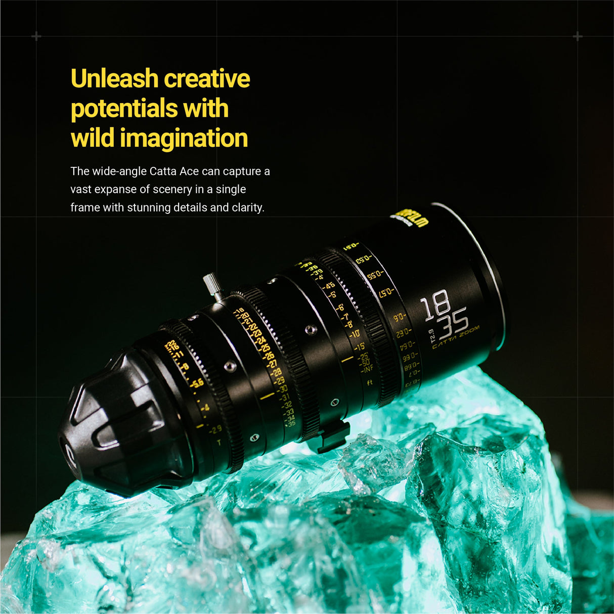 Catta Ace 18-35|35-80|70-135 mm FF|T2.9-22 Full Frame