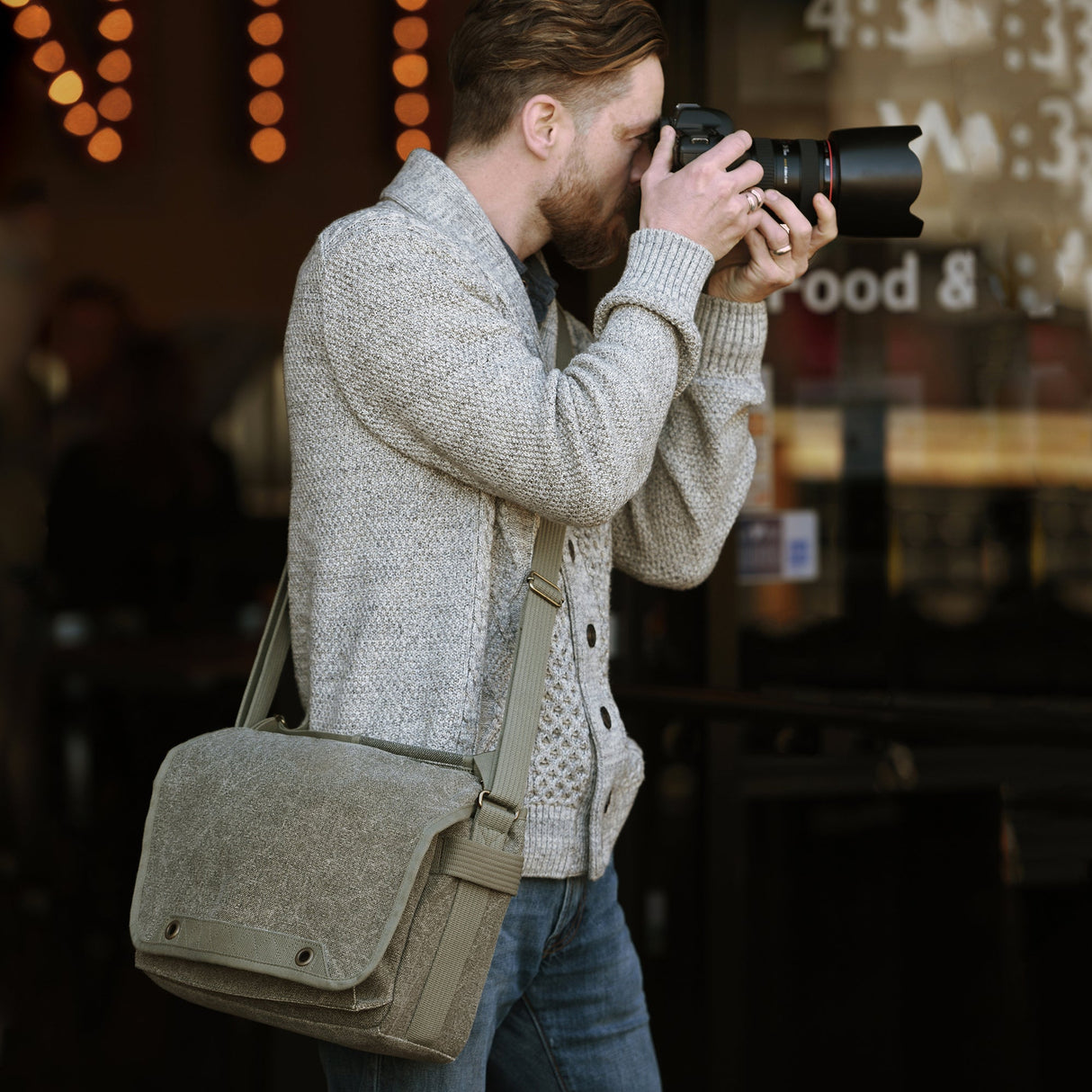 Think Tank Photo Retrospective 30 V2.0 Shoulder Bag (Pinestone) - view 5
