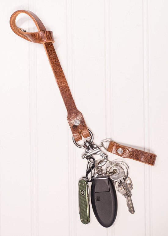 Leather Safety Lanyard